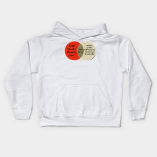 Venn Diagram Jesus Christ Kids Hoodie